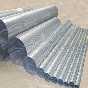 兰州通风工程与甘肃螺旋风管工程产品展示